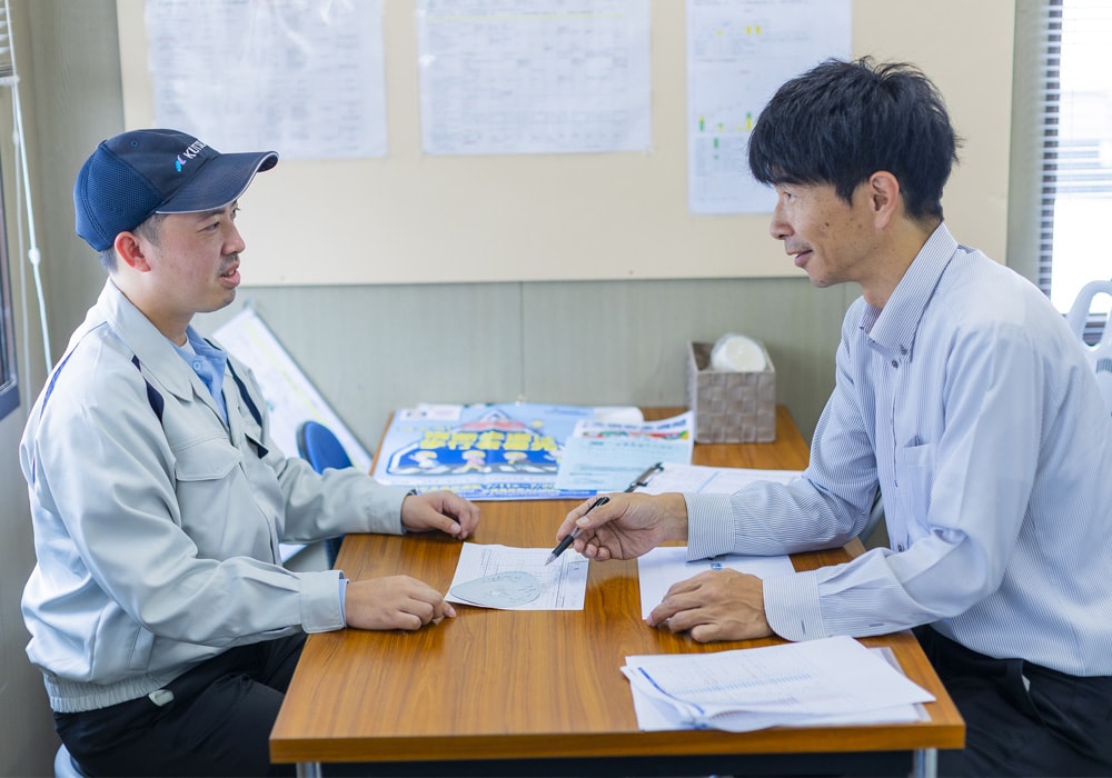 沓名産業の強み 高い輸送品質とスピーディな対応は、万全の健康・安全対策が支えています。